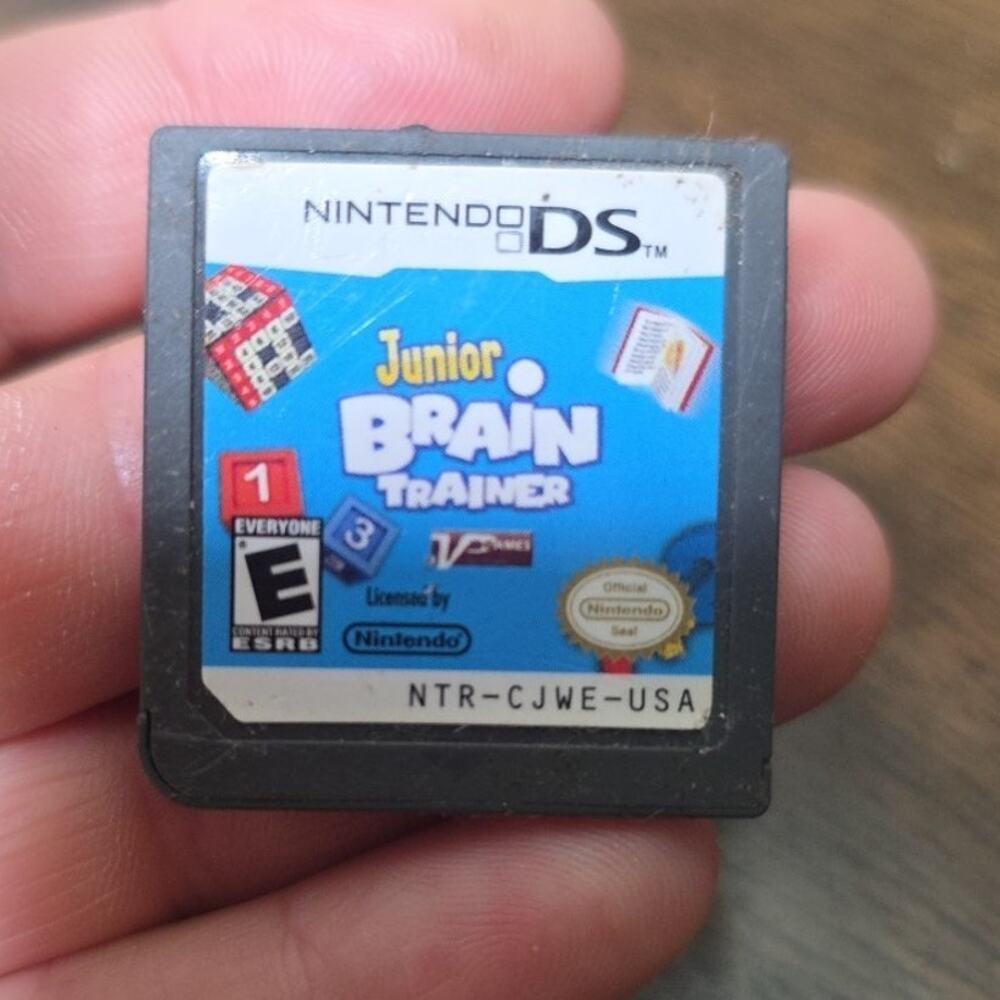 Junior Brain Trainer 2‎ (Nintendo DS, 2011) Cartridge Only